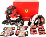Роликовые коньки Ferrari FK11-1 ЧОРН р. 30-33 черный Роликовые коньки Ferrari FK11-1 ЧОРН р. 30-33 черный