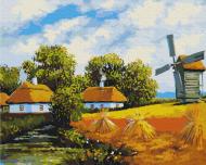 Картина по номерам Ржаной день BS53151 40x50 см Brushme Картина по номерам Ржаной день BS53151 40x50 см Brushme