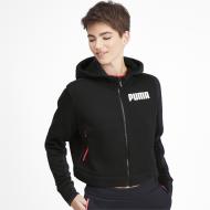 Джемпер Puma NU-TILITY FZ Hoody 58010001 р. XS чорний