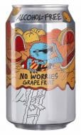 Пиво безалкогольне світле нефільтроване непастеризоване Лервіг Ноу Воріз Грейпфру 0,33 л