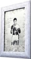 Репродукция Rocky Marchiano №1767 в раме за состаренным зеркалом 28x38 см SEAPS