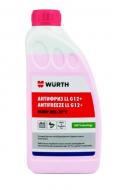 Антифриз WURTH LL Ready Mix -37 °С G12+ готовий 1 л рожевий (5892333001)