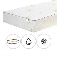 Наматрасник MirSon №1004 Alberto Eco Aloe Vera водонепроницаемый с резинкой по периметру 26х90x200 см Наматрасник MirSon №1004 Alberto Eco Aloe Vera водонепроницаемый с резинкой по периметру 26х90x200 см