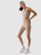 Шорты 4F TIGHTS CAS F150 / LEGGINSY F150 4FWSS24TTIGF150-83S р. 2XL бежевый