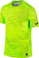 Футболка Nike M NP TOP SS FTTD AOP 838000-702 р.XL желтый