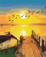 Картина по номерам Солнце в бухте BS53305 40x50 см Brushme Картина по номерам Солнце в бухте BS53305 40x50 см Brushme