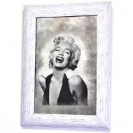 Репродукція Marilyn Monroe №1701 в рамі за зістареним дзеркалом 28x38 см SEAPS