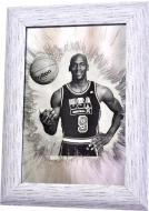 Репродукция Майкл Джордан №1726 в раме за состаренным зеркалом 28x38 см SEAPS