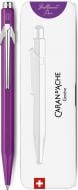 Ручка Caran d'Ache 849 Colormat-X фиолетовая / box
