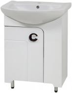 Тумба напольная Сансервіс Eliza 60 с умывальником Libra 60 белая