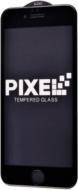Защитное стекло PIXEL TEMPERED GLASS Full screen для iPhone 7 Plus/8 Plus черный белый