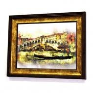 Картина на дзеркалі Ponte Di Rialto Venecia №734 Mini X5 52x42 см SEAPS