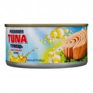 Тунец Polar Seafood Premium Tuna кусочки в масле 185 г
