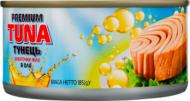 Тунець Polar Seafood Premium Tuna шматочки філе у соняшниковій олії 185 г