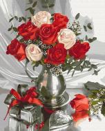 Картина по номерам Подаренные розы BS51914 40x50 см Brushme Картина по номерам Подаренные розы BS51914 40x50 см Brushme