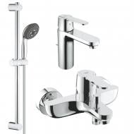 Набор смесителей Grohe 3 в 1 для ванной комнаты Grohe QuickFix Get M-Size UA202701MQ