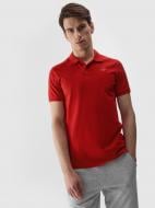 Поло 4F POLO SHIRT M129 / TSHIRT POLO M129 4FWSS24TPTSM129-61S р.XL червоний
