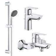 Набор смесителей Grohe 3 в 1 для ванной комнаты Grohe QuickFix StartEdge S-Size UA202501SQ