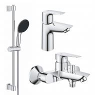 Набор смесителей Grohe 3 в 1 для ванной комнаты Grohe QuickFix StartEdge S-Size UA202501SE