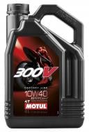 Моторное масло Motul 300V 4T Factory Line Road Racing 10W-40 4 л (836141)