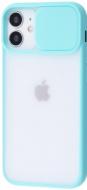 Чехол PRC Camera Protect Matte Case (PC+TPU) для Apple iPhone 12 Mini blue