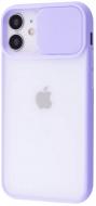 Чехол PRC Camera Protect Matte Case (PC+TPU) для Apple iPhone 12 Mini violet