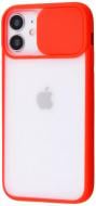 Чехол PRC Camera Protect Matte Case (PC+TPU) для Apple iPhone 12 Mini red