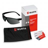 Очки защитные WURTH PREMIUM AS/NZS1337-PC затемненные с чехлом и салфетками K0899103111-2