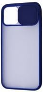 Чехол PRC Camera Protect Matte Case (PC+TPU) для Apple iPhone 12 Pro Max blue