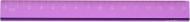 Линейка Triangle 15 см фиолетовая 370528 YES