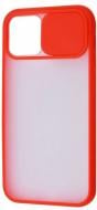 Чехол PRC Camera Protect Matte Case (PC+TPU) для Apple iPhone 12 Pro Max red