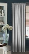 Штора Гюрем шовк Сходу 250х255 світло-сірий Декор-ін