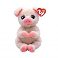 Мягкая игрушка TY Свинка PENELOPE (41057) 22 см бежево-красный 41057
