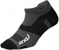 Шкарпетки 2XU Vectr Ultralight No Show Socks UA7027e_TTM/BLK чорний