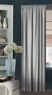 Штора Гюрем шовк Сходу 275х250 світло-сірий Декор-ін