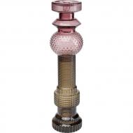 Подсвечник Marvelous Duo фиолетово-серый 49 см KARE Design