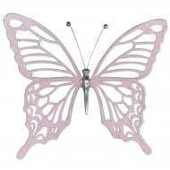 Прикраса новорічна MISLT Метелик середній 15x15 см J0003-8