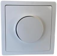 Світлорегулятор поворотно-натискний Siemens Style 500 Вт 20 IP білий полярний 5TC89120WH