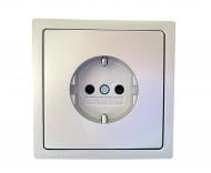 Розетка із заземленням Siemens Style IP20 платина металік 5UH12724PM