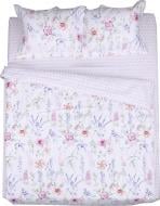 Комплект постільної білизни Flora 2 рожевий із малюнком La Nuit