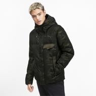 Куртка мужская демисезонная Puma 480 Camo Down Jacket 58044470 р.S зеленая