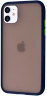 Чехол Shadow Matte Case (PC+TPU) темно-синий для Apple iPhone 11