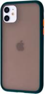 Чехол Shadow Matte Case (PC+TPU) лесной зеленый для Apple iPhone 11
