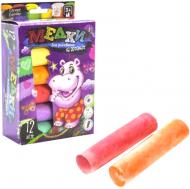 Набір крейди Danko Toys для малювання на асфальті 12 шт. MEL-01-06 Набір крейди Danko Toys для малювання на асфальті 12 шт. MEL-01-06