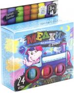 Набір крейди Danko Toys для малювання на асфальті 24 шт. MEL-02-05 Набір крейди Danko Toys для малювання на асфальті 24 шт. MEL-02-05