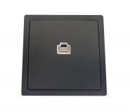 Розетка комп’ютерна Siemens Style RJ45 5e IP20 антрацит коссо 5TG22782AC01