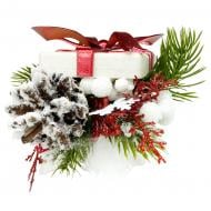 Декорация новогодняя MISLT Коробочка декорированная 12x10 см boxdecor-4