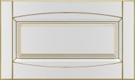 Боковина Грейд Белый патинированный золотом №383 360х576 н/св Аркьюит