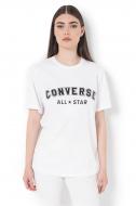 Футболка Converse STANDARD FIT ALL STAR CENTER FRONT TEE 10024566-113 р.2XS белый