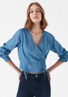 Сорочка Mavi OVERLAP BLOUSE 122422-10242 р. L синій